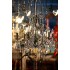 Smoky Grey Snow Chandelier