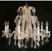 Snow White 8 Light Crystal Chandelier 