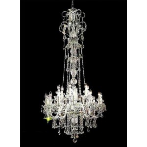 Tower 18L Crystal Chandelier