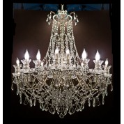 Couture French Antique 10 lights Chandelier