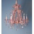 Pink Snow  Floor Crystal Lamp