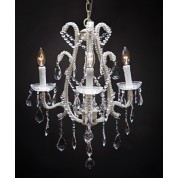  Snow White European style Crystal Ceiling 3 lights