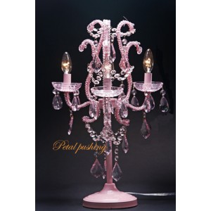 Pink Snow Table Lamp