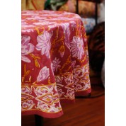 Magenta Tablecloth