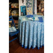 Azure Blue Tablecloth