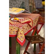 Red Ace Tablecloth