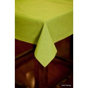 Solid Tablecloth - Lime