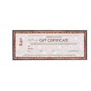 Gift Certificate $40.00