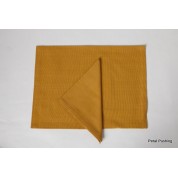 Solid Napkins/Placemat -Marigold