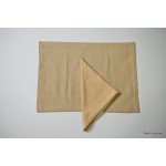 Solid Napkins/Placemat - Sand